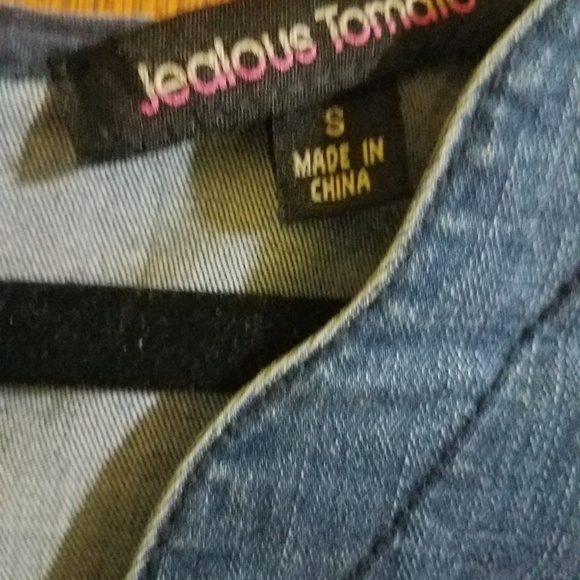 - Salt and Pepper Jealous Tomatoe jeans dress - Picture 7 of 7